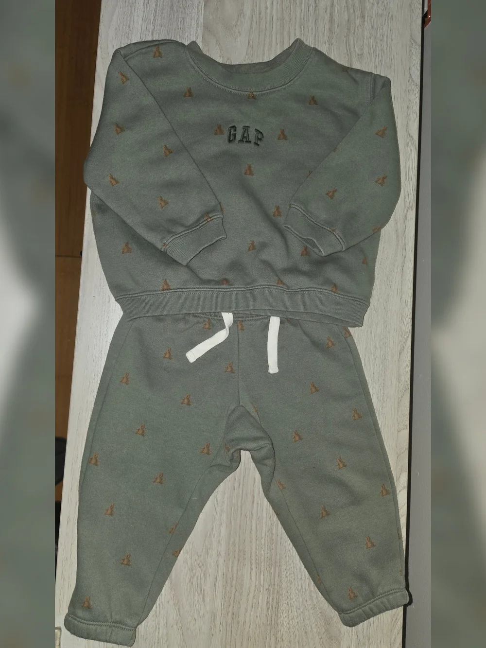 Gap Baby Brannan Bear Logo Sweat Set